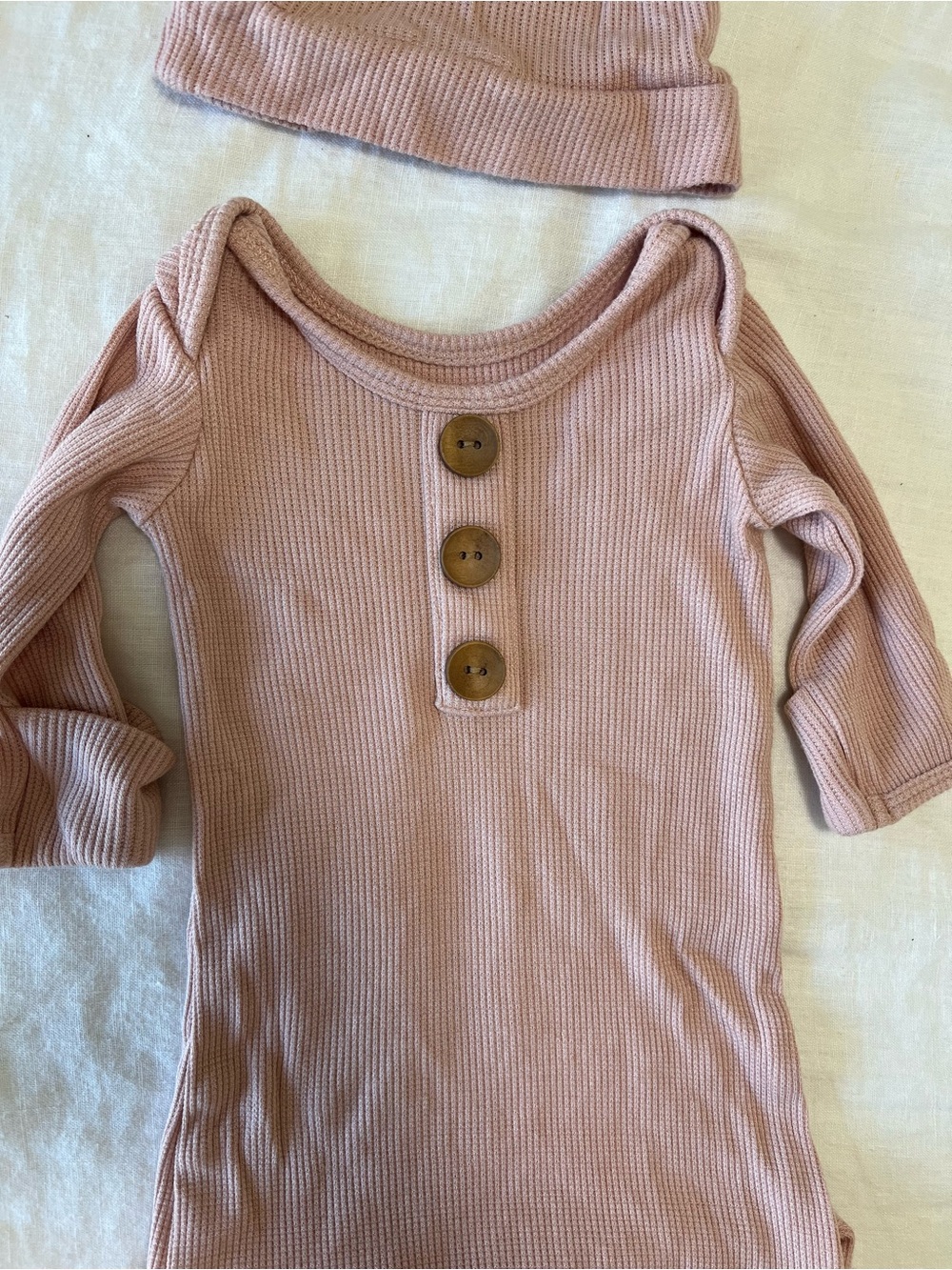 Caden Lane Knot Gown & Hat - 1